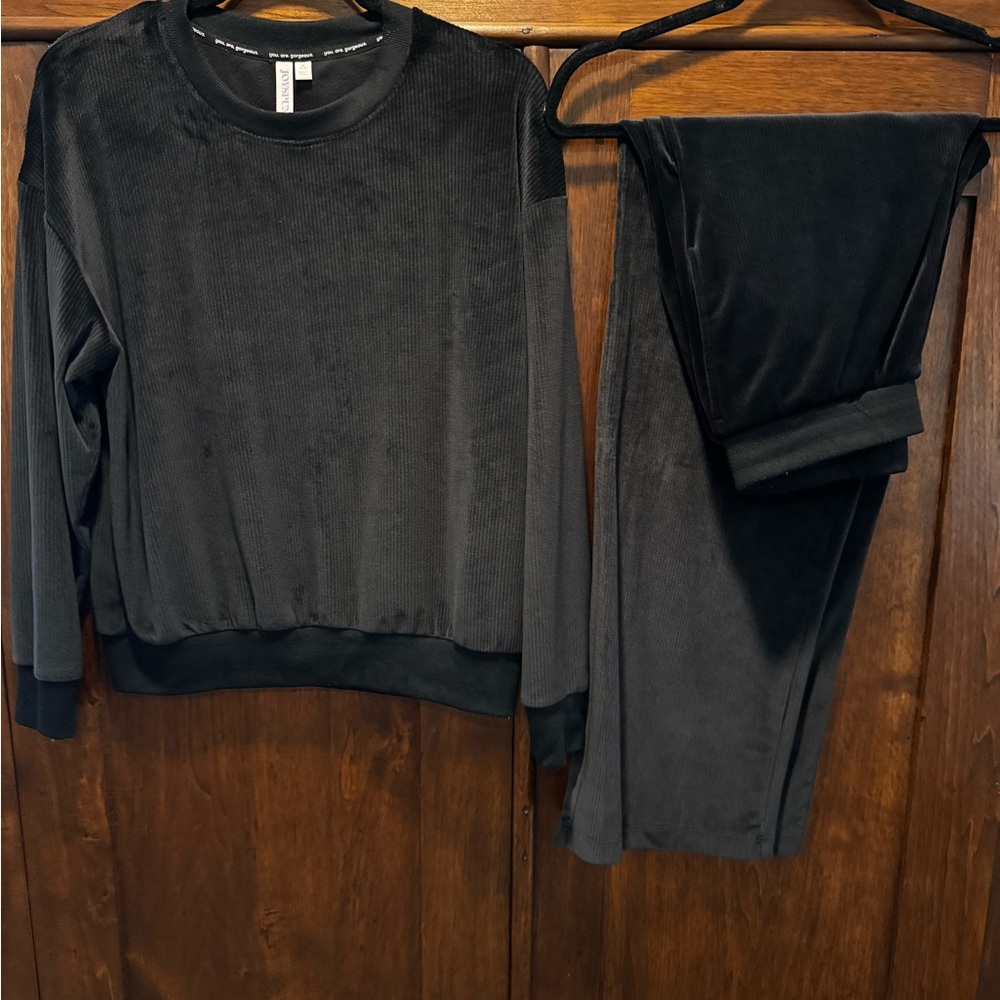 Women's Black Pajama Set